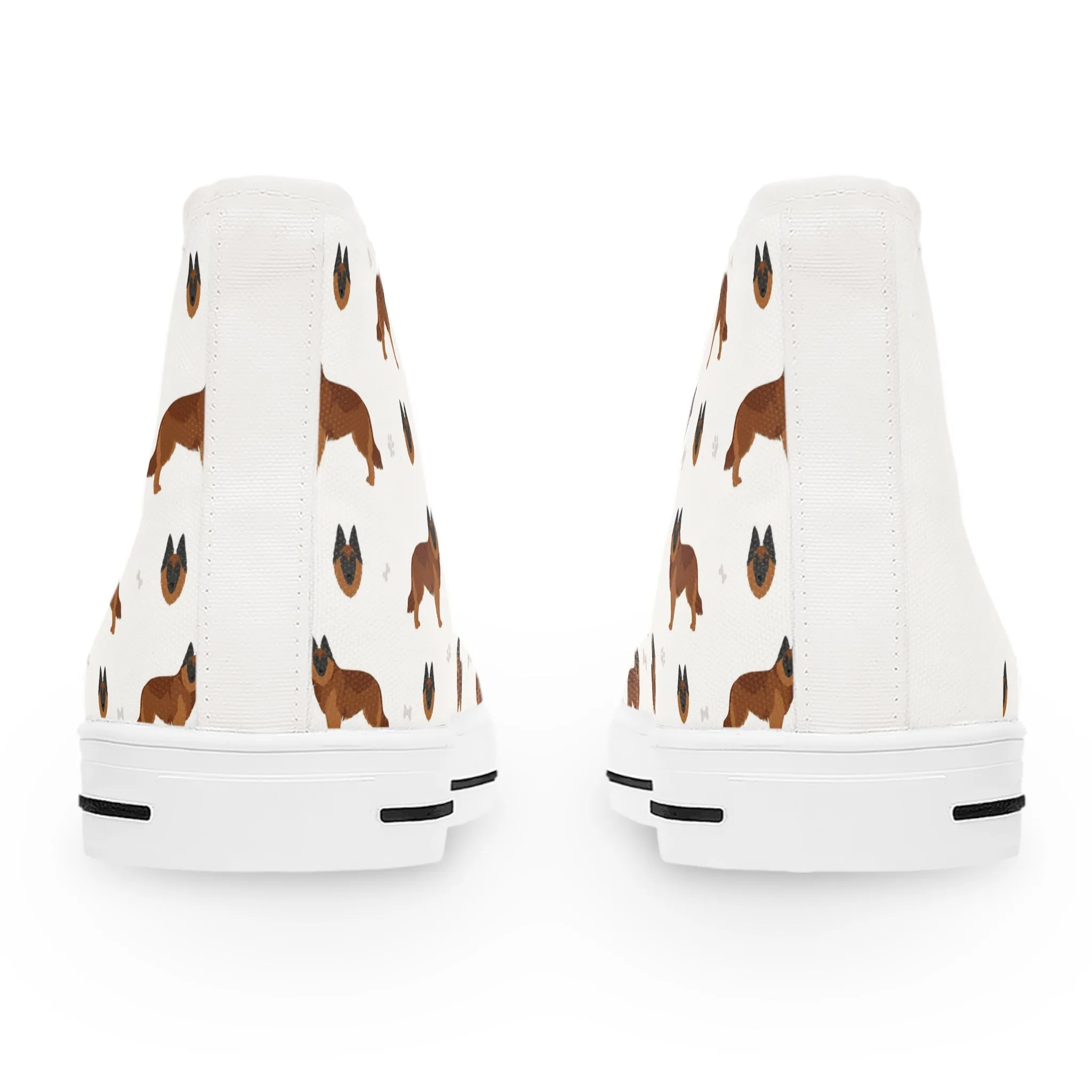 Belgian Dogs Women's High Top Sneakers