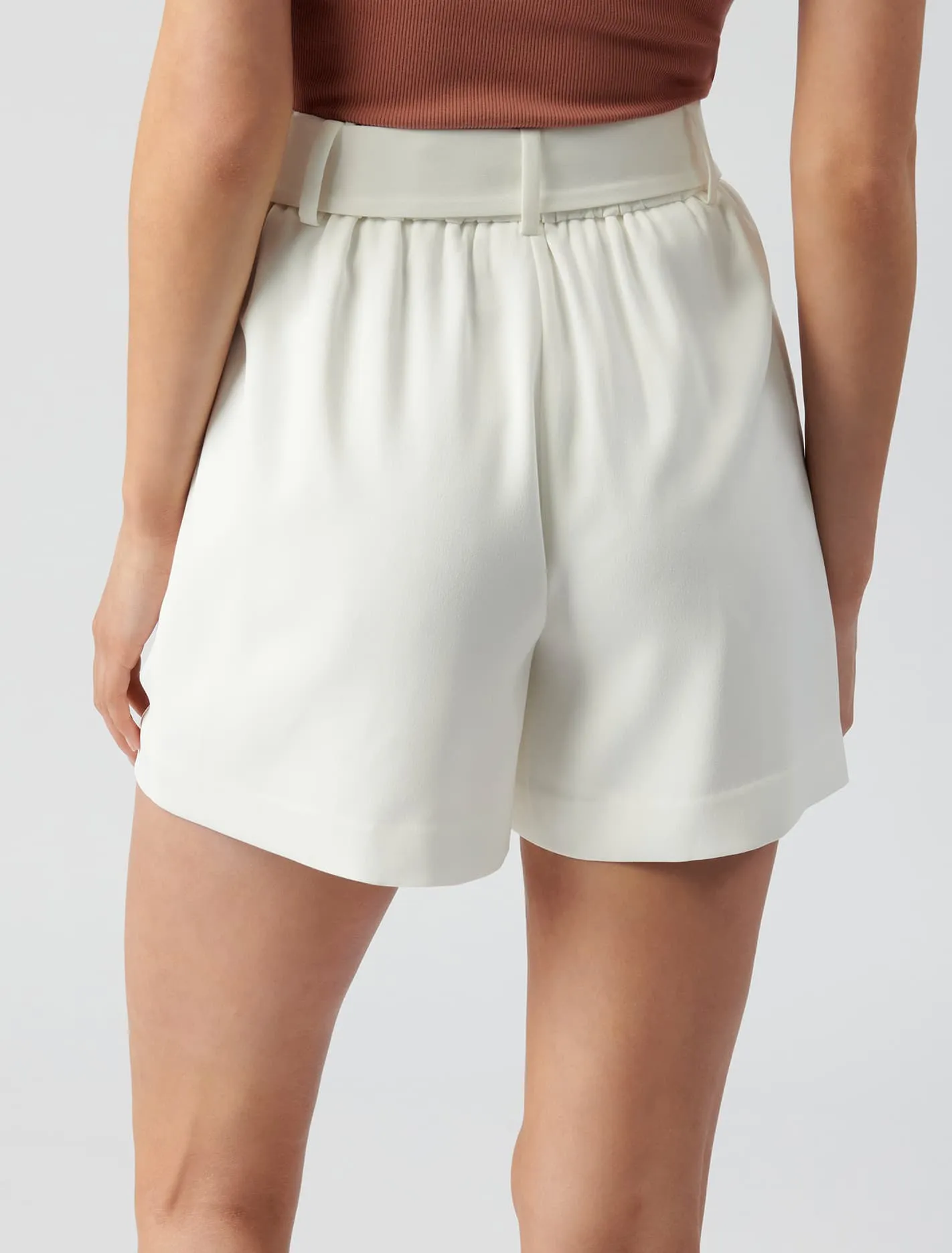 Belinda Belted Suit Shorts