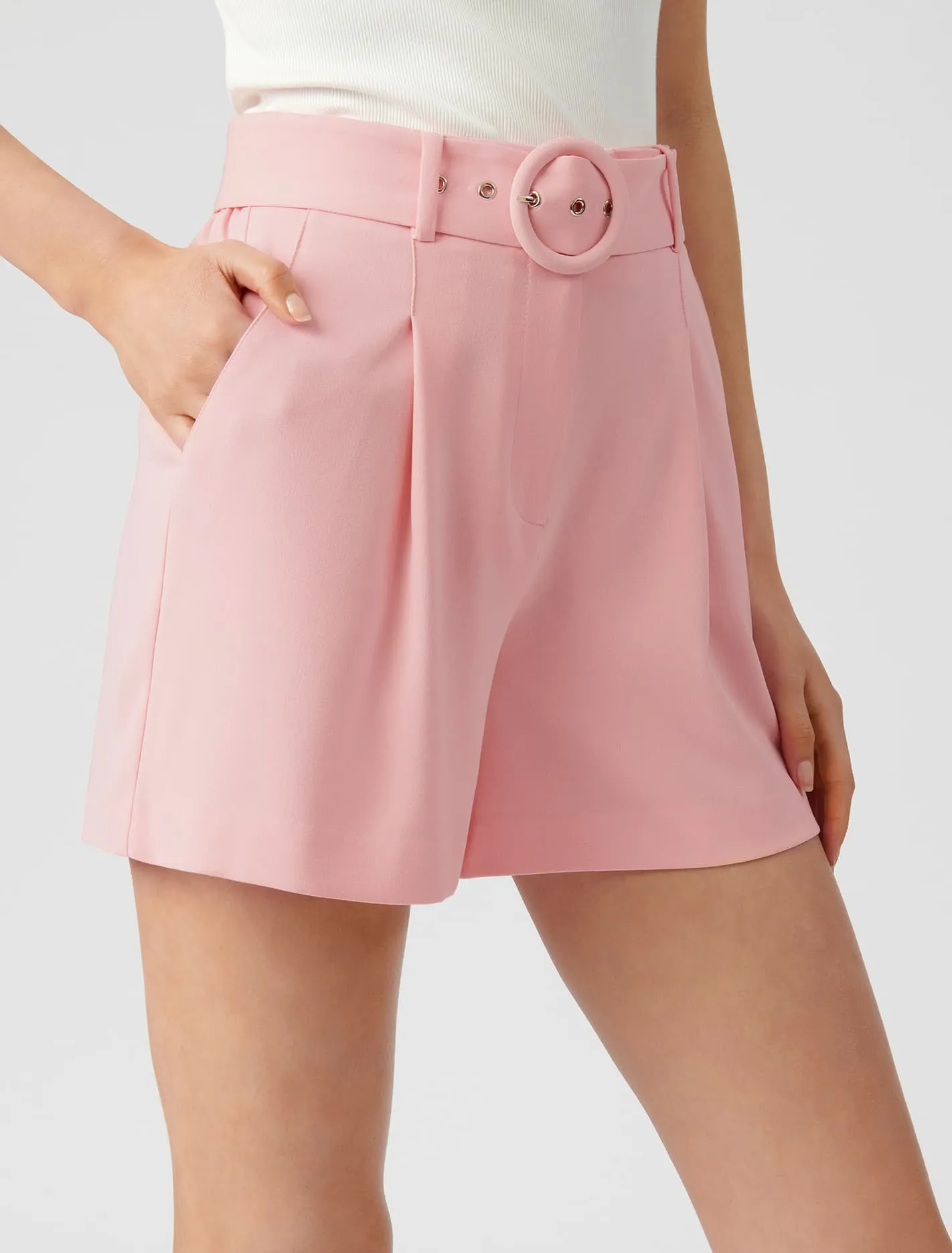 Belinda Belted Suit Shorts