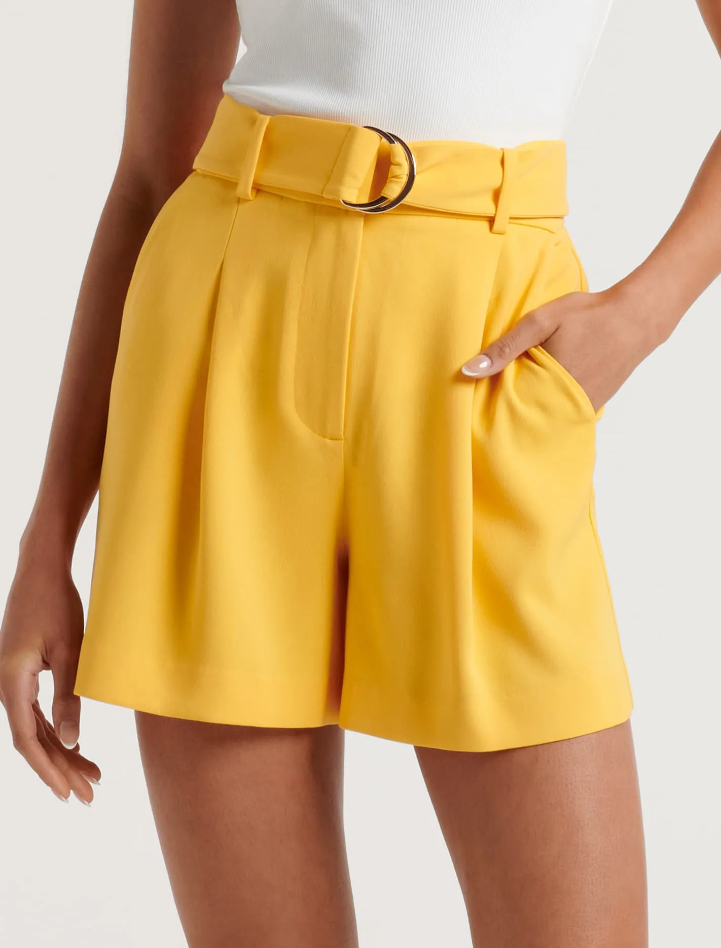 Belinda Belted Suit Shorts