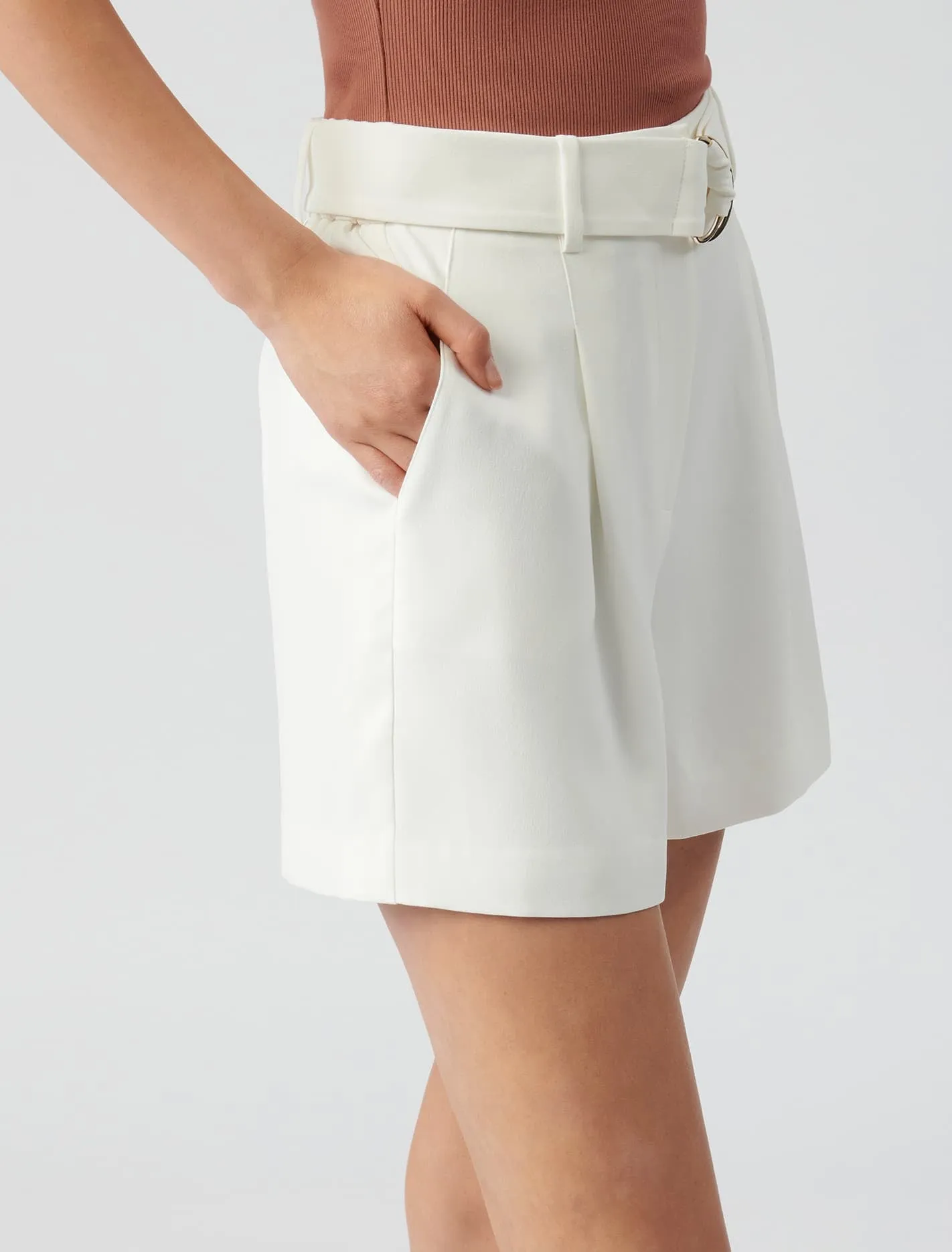 Belinda Belted Suit Shorts