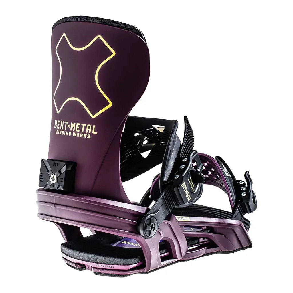 Bent Metal 2022 Womens Stylist Bindings - Purple - Large