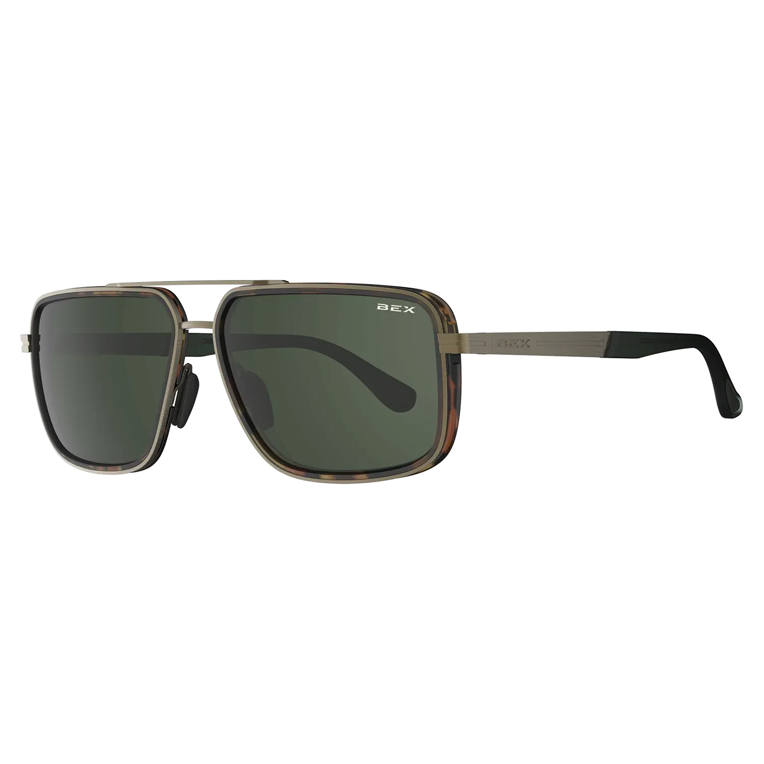 BEX Dusk Brushed Bronze/Forest Sunglasses - S144BZFR