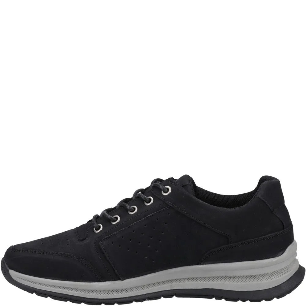 Black Nubuck Joseph Lace-Up Shoes