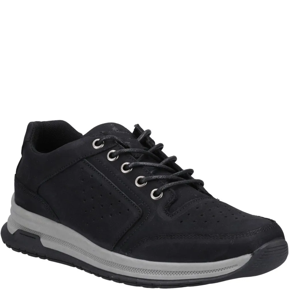 Black Nubuck Joseph Lace-Up Shoes