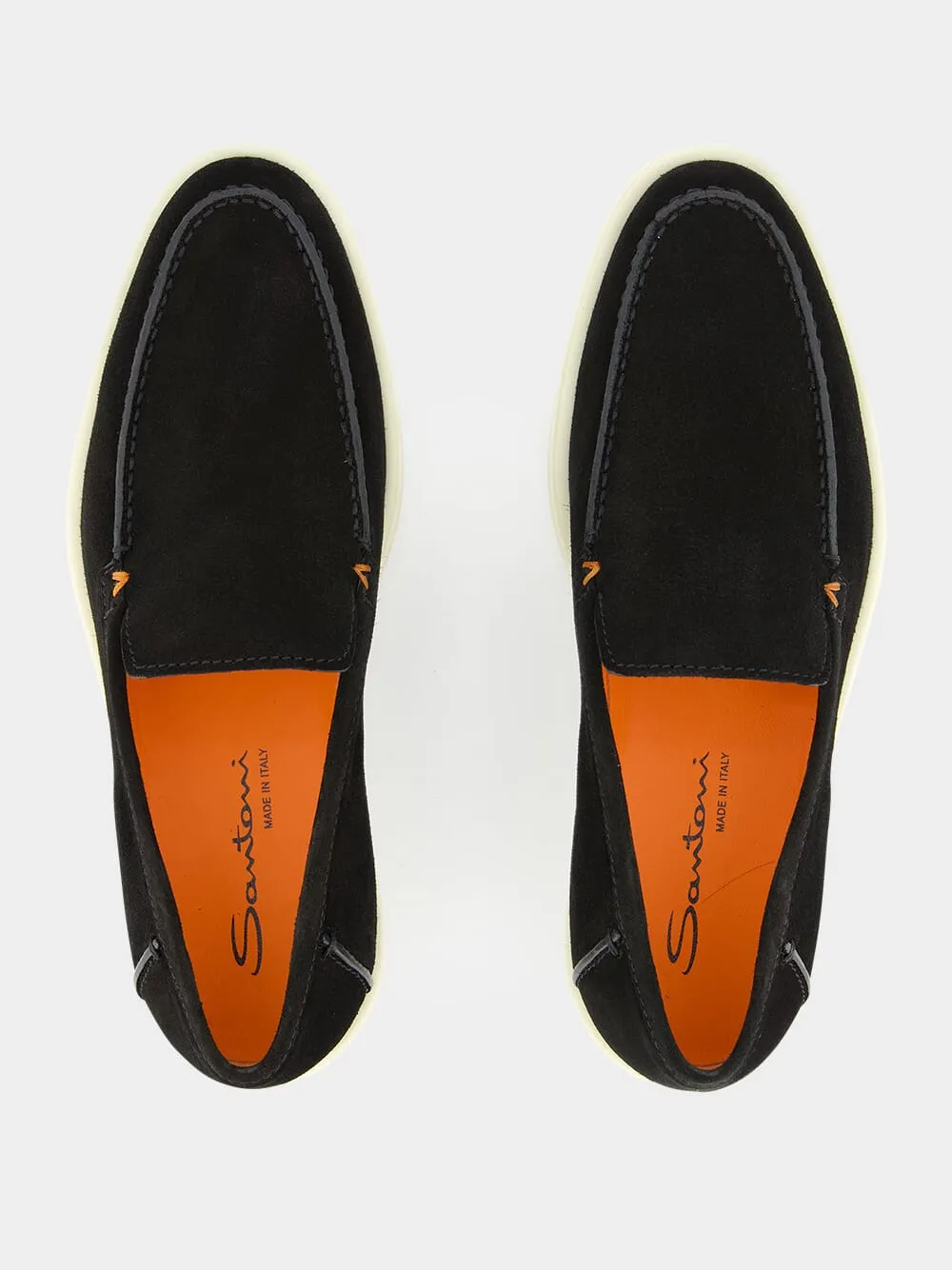 Black Suede Loafers