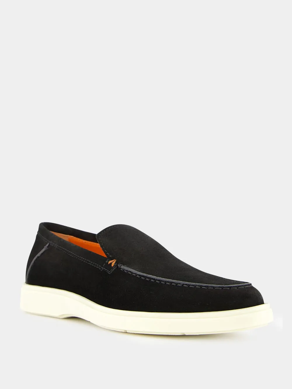 Black Suede Loafers