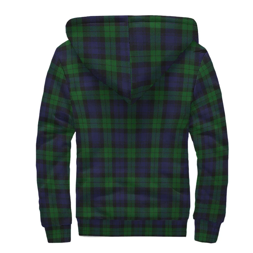 Black Watch Tartan Sherpa Hoodie