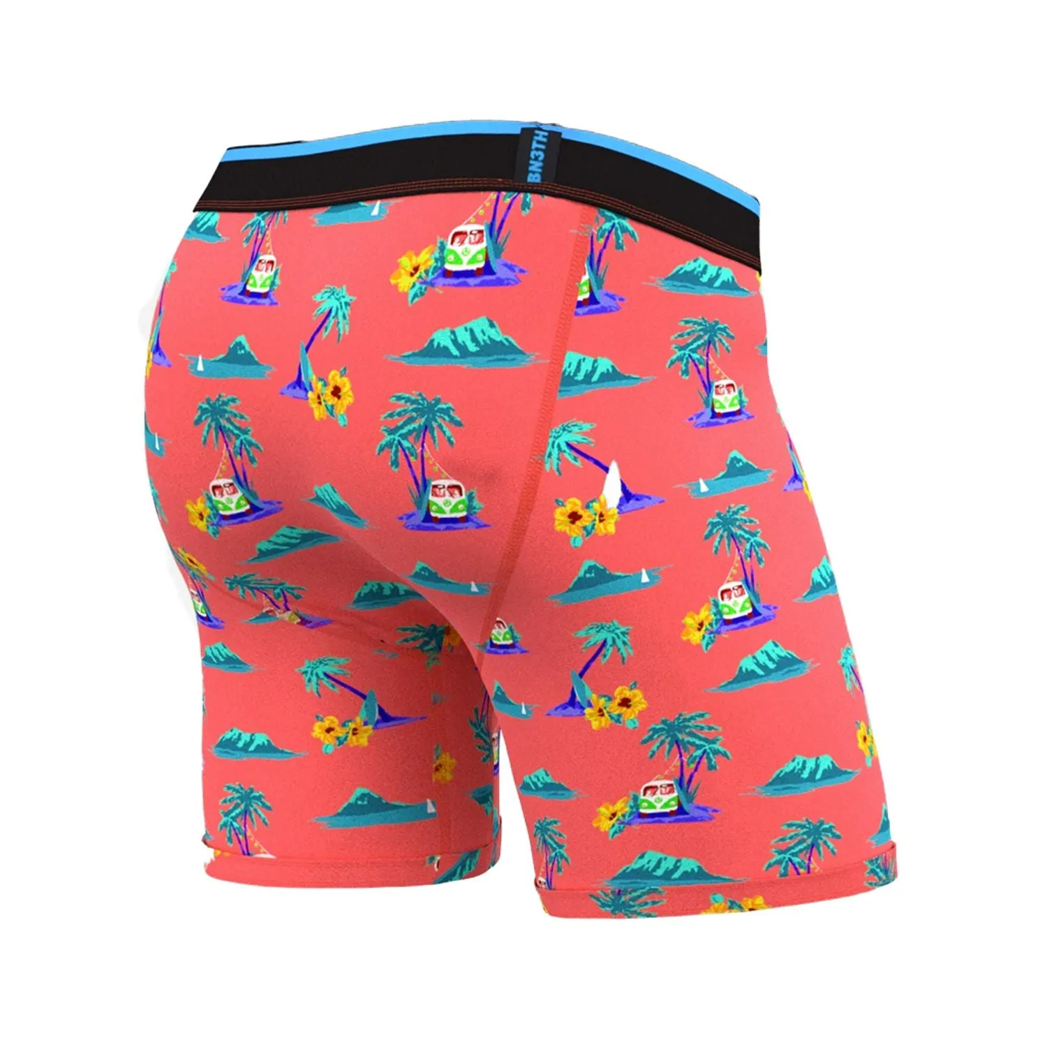 BN3TH Men's Boxer Brief in Aloha Coral