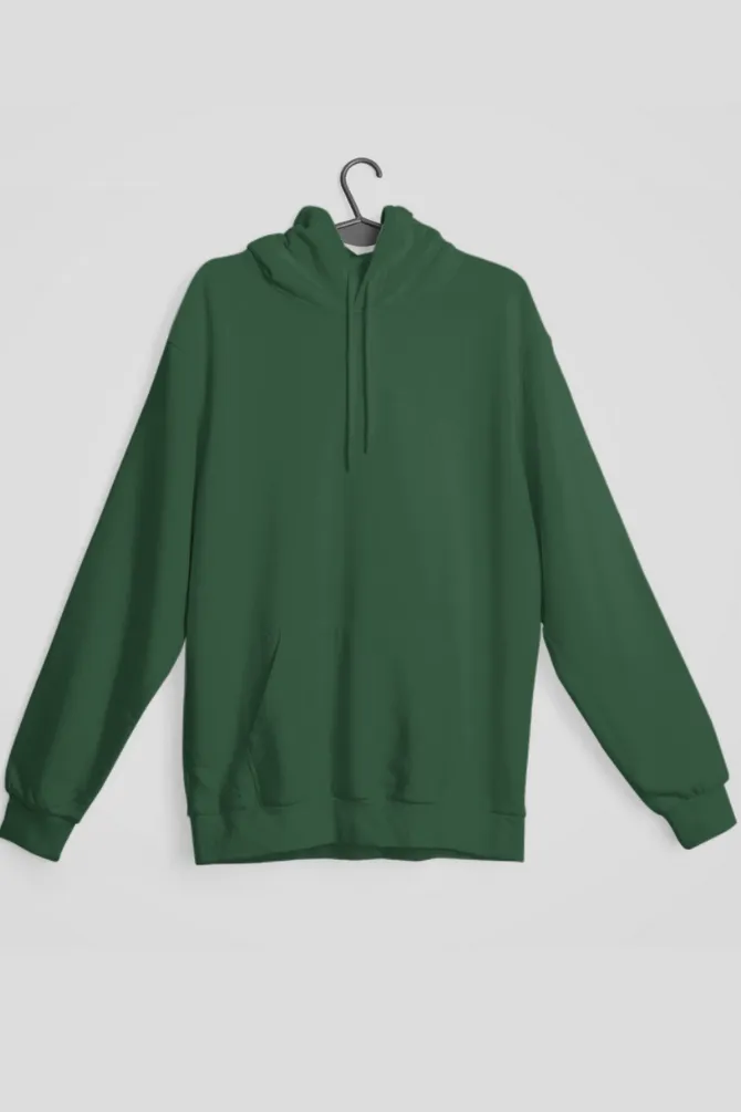 Bottle Green Hoodie for men