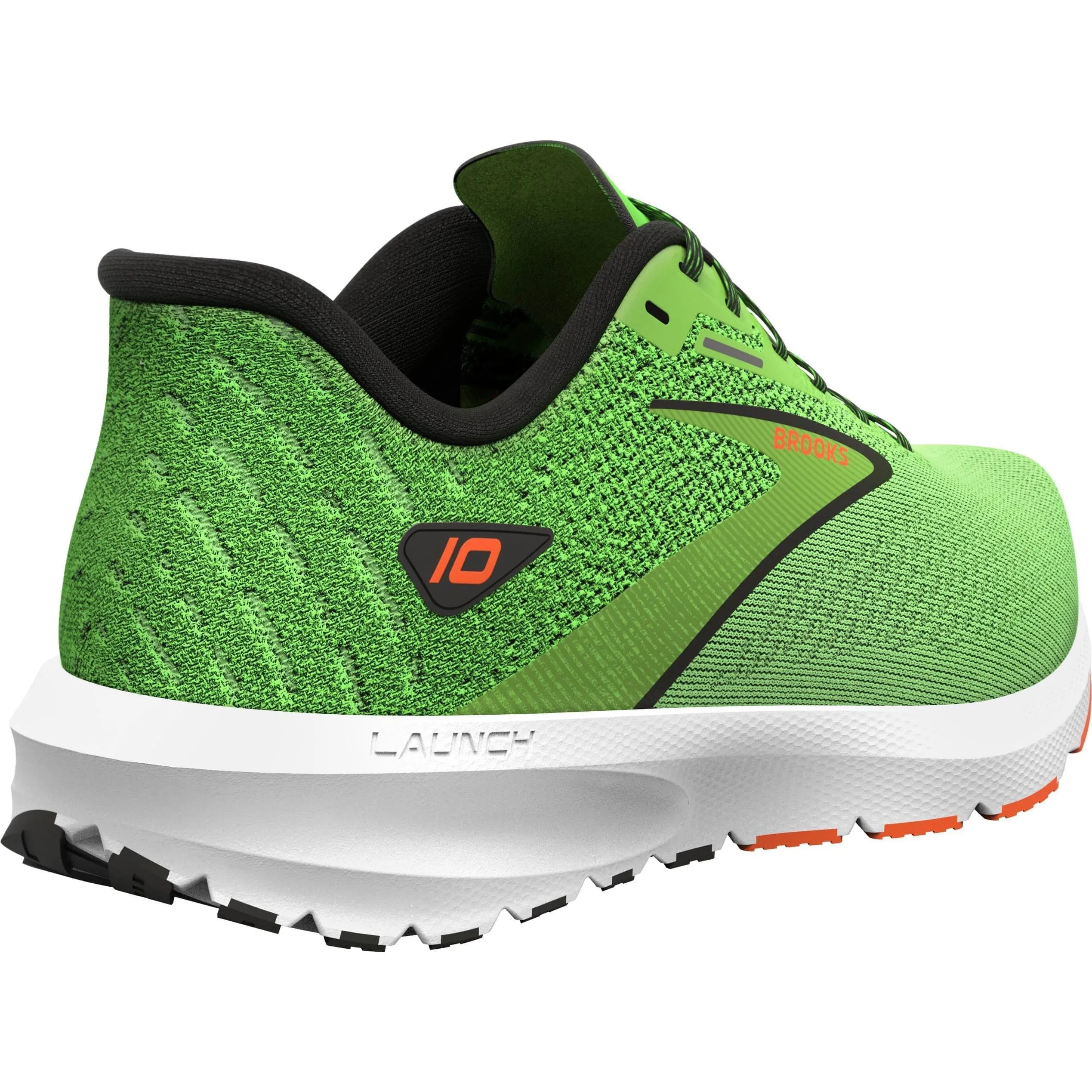 Brooks Launch 10 Mens Running Shoes - Green