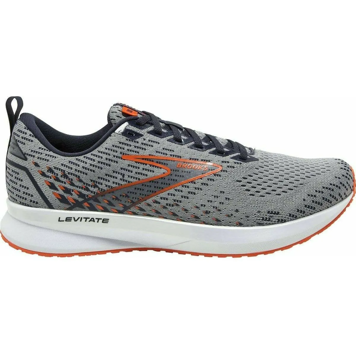 Brooks Levitate 5 Mens Running Shoes - Grey