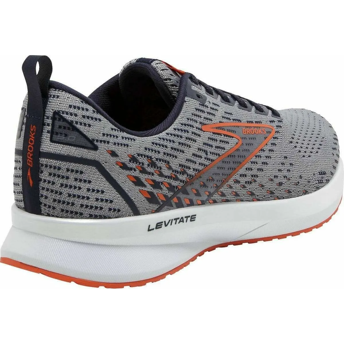 Brooks Levitate 5 Mens Running Shoes - Grey