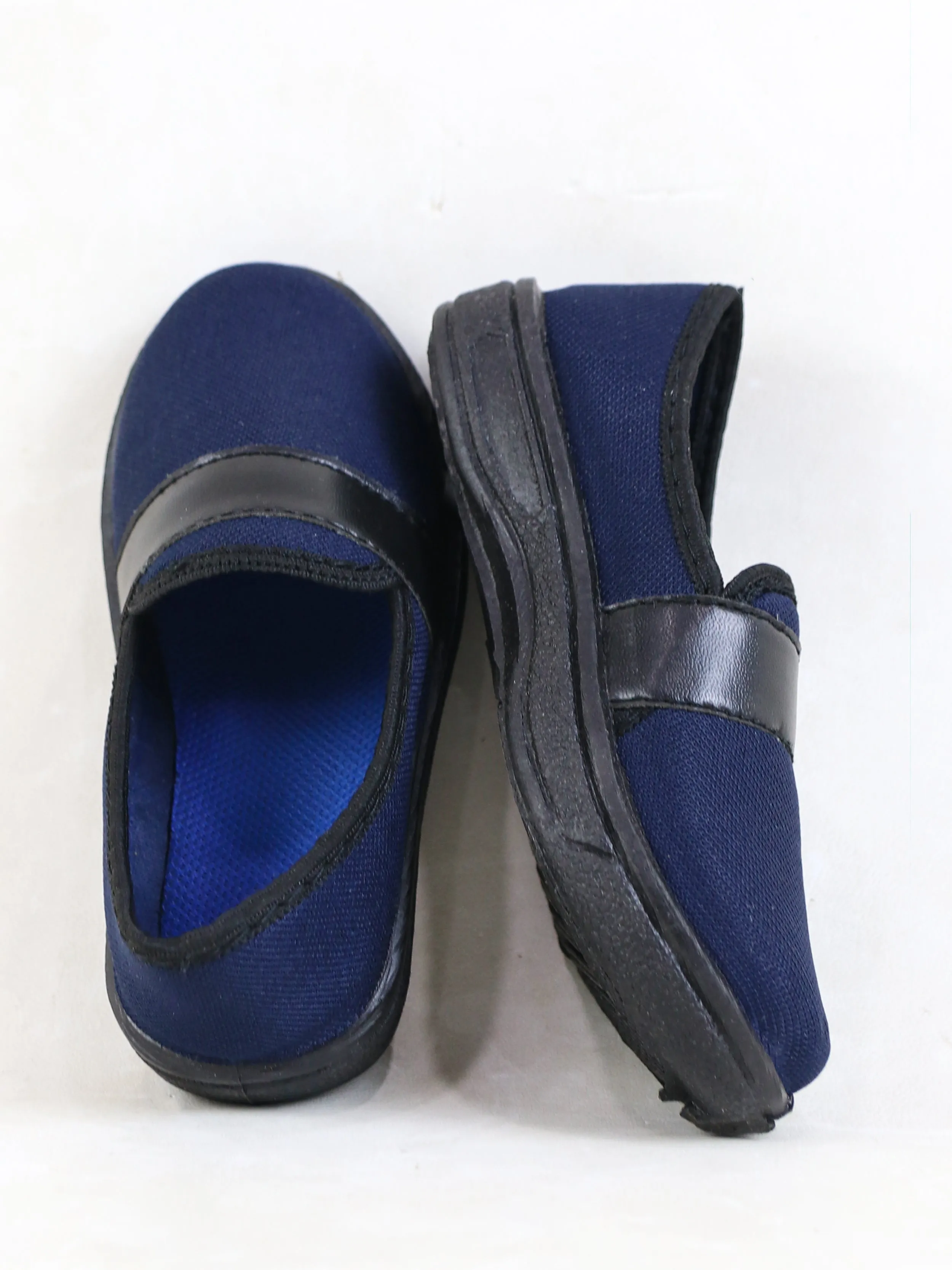 BS56 Boys Slip-On Shoes 5Yrs - 17Yrs Blue