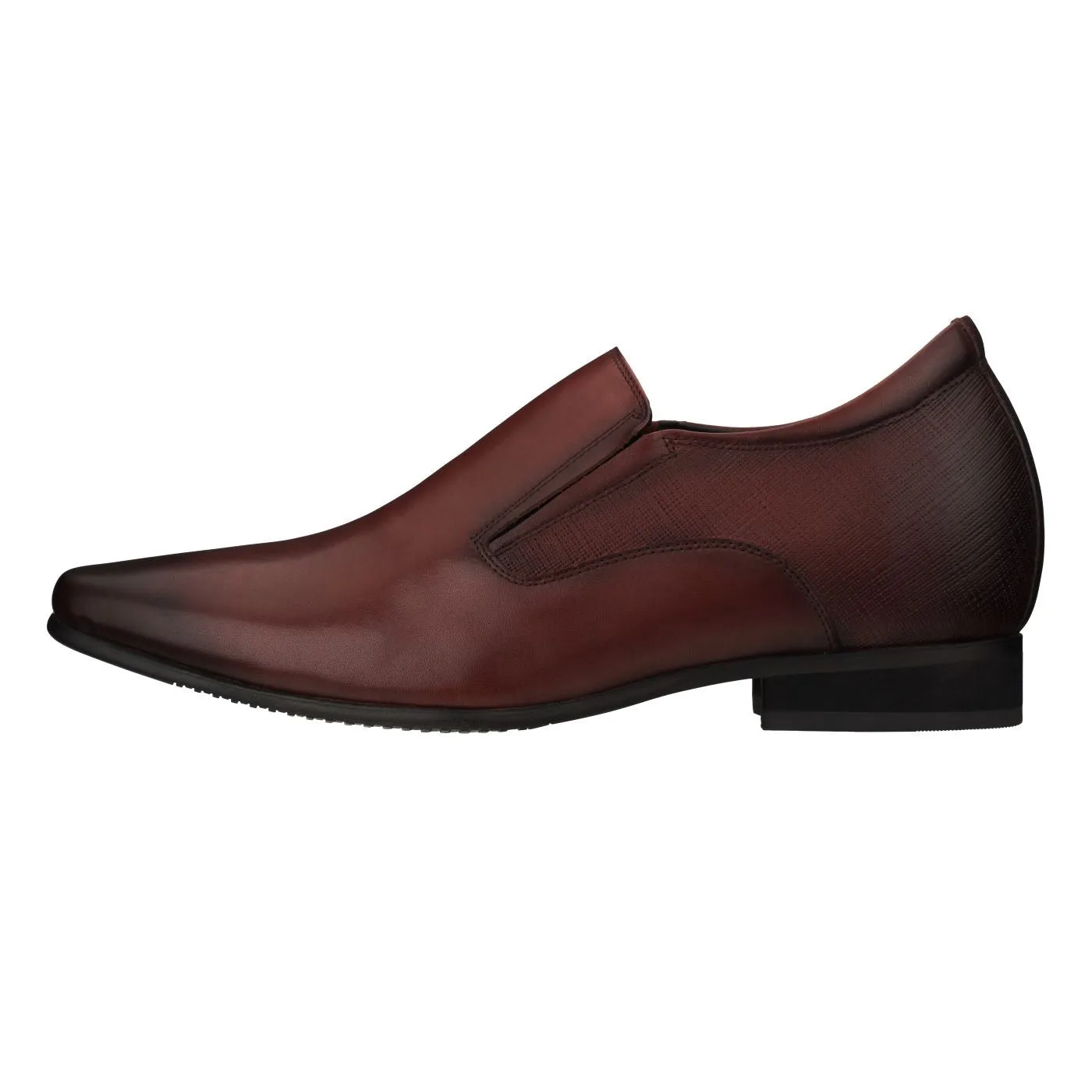 CALTO - Y5531 - 3 Inches Taller (Cordovan Dark Brown) - Lightweight