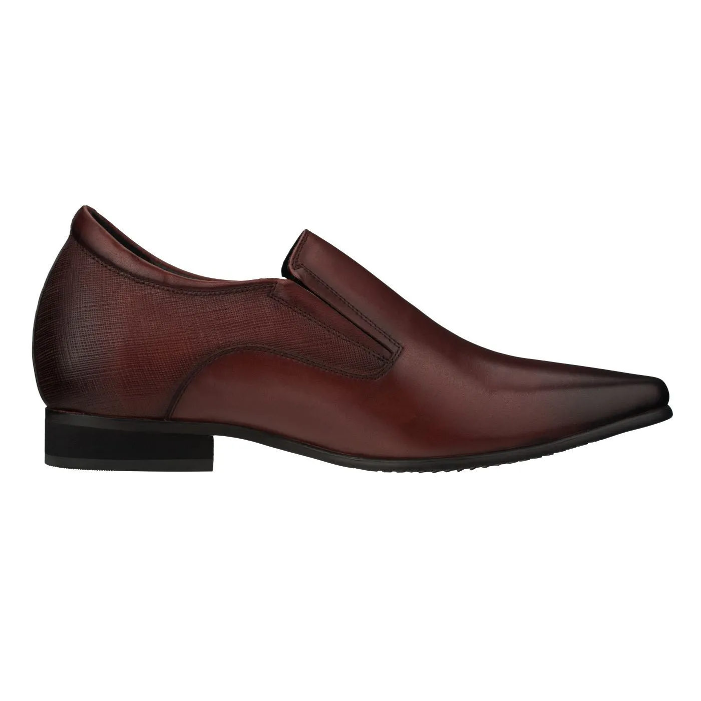 CALTO - Y5531 - 3 Inches Taller (Cordovan Dark Brown) - Lightweight