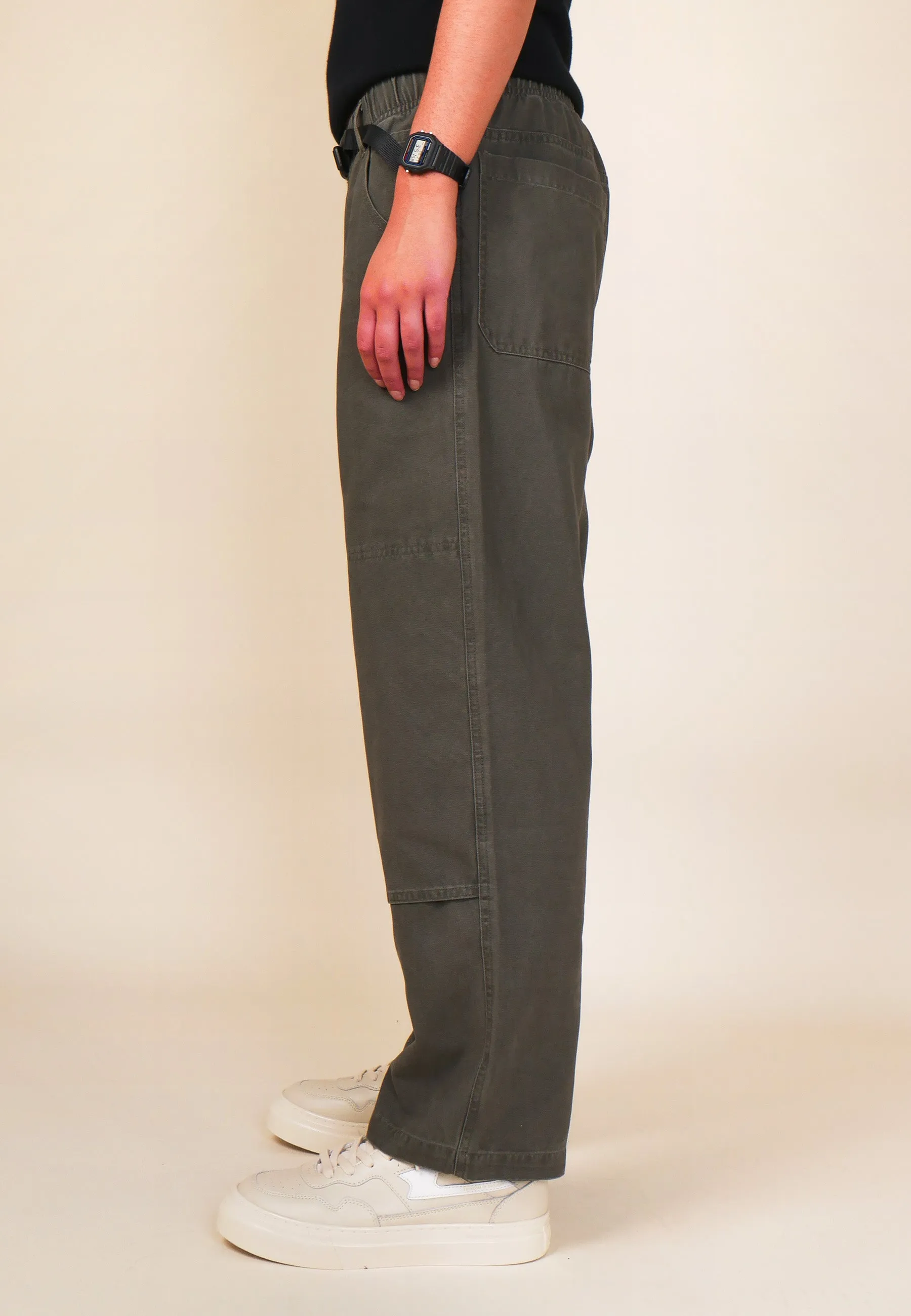 Canvas Double Knee Pant - Dusted Slate