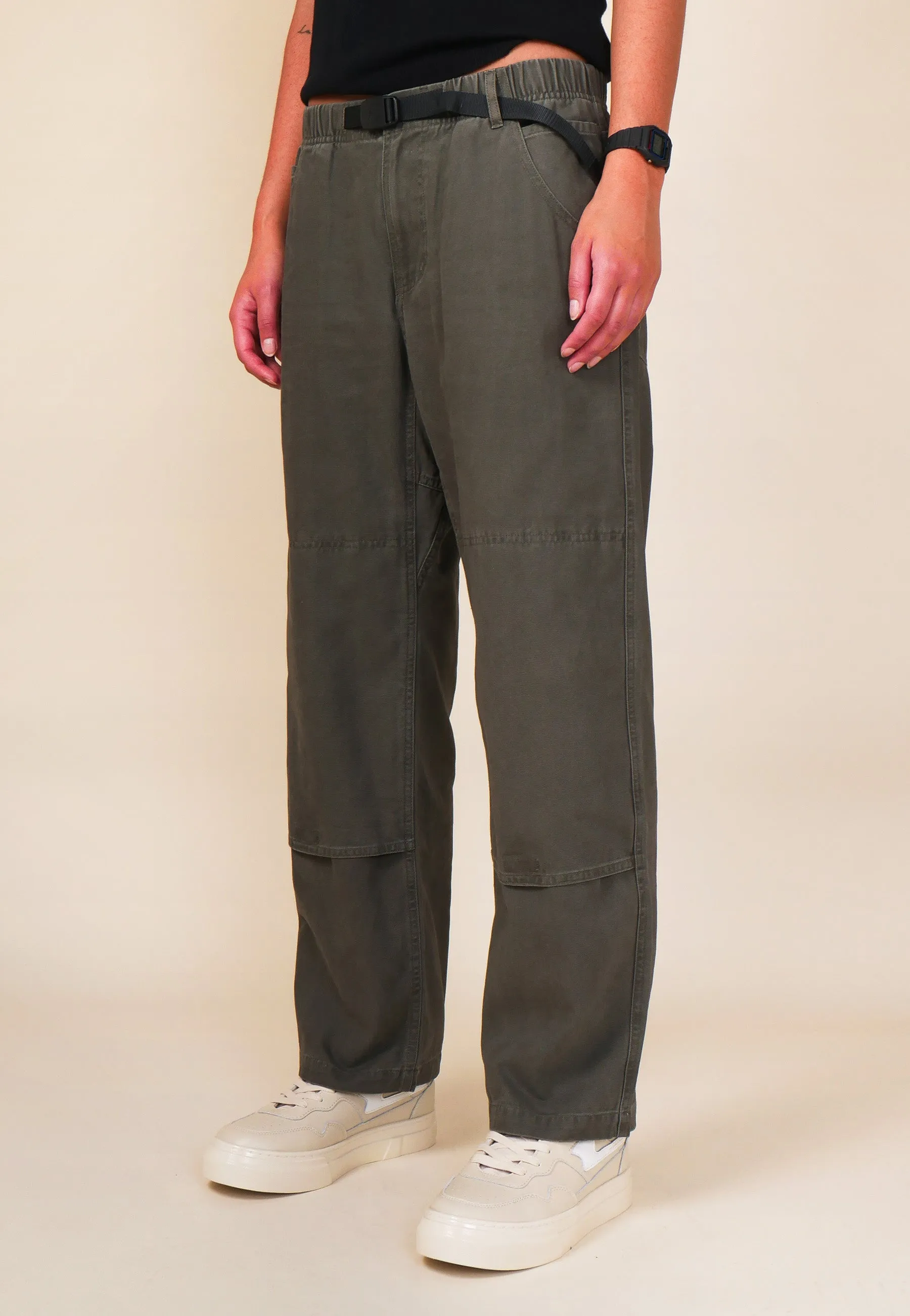 Canvas Double Knee Pant - Dusted Slate