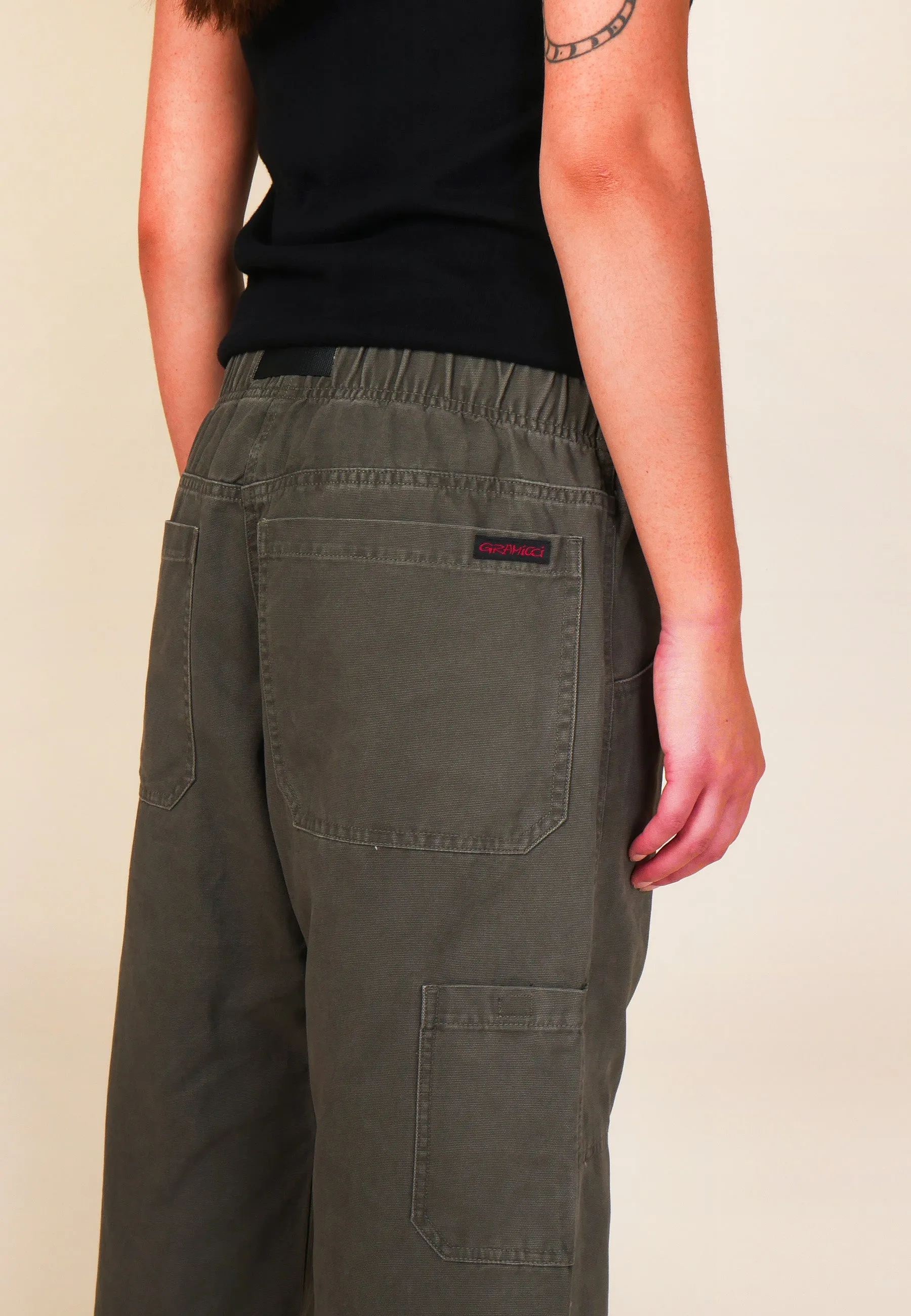 Canvas Double Knee Pant - Dusted Slate