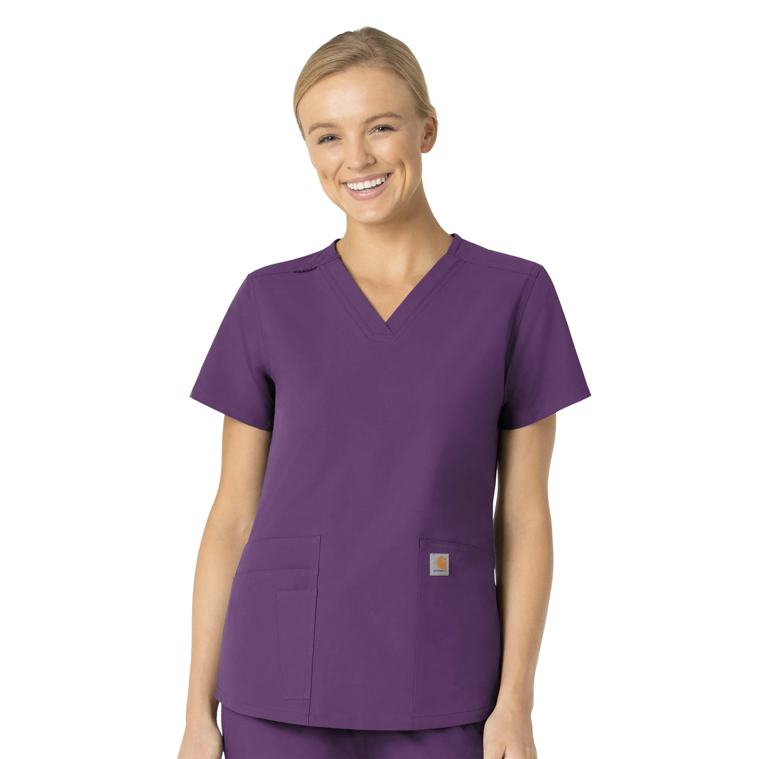 Carhartt Force Essentials Women's V-Neck Scrub Top C12113