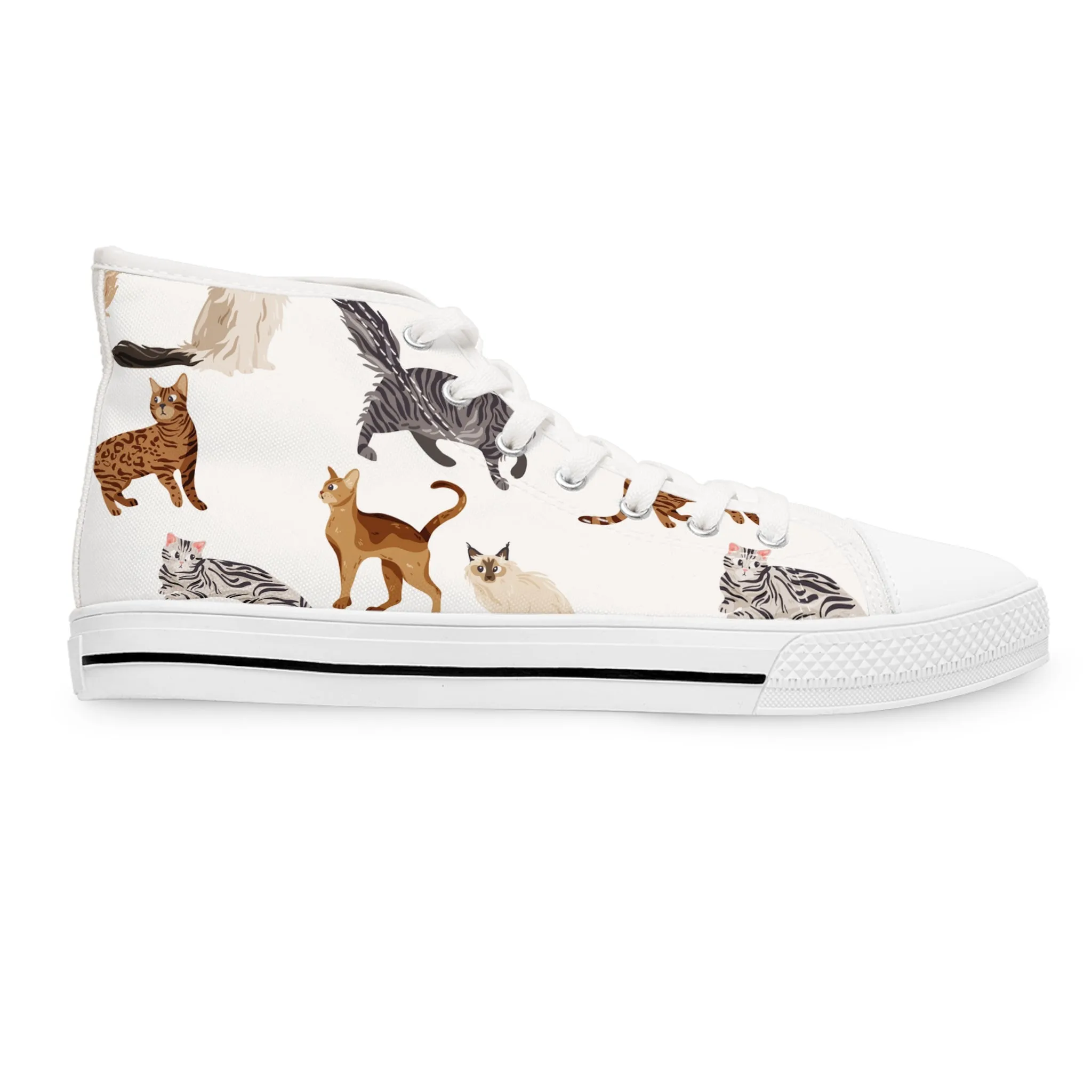 Cats Women's High Top Sneakers