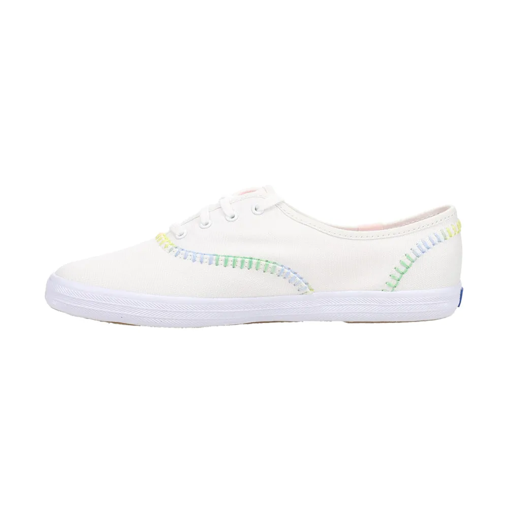 Champion Canvas Whipstitch Lace Up Sneakers