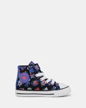 Chuck Taylor All Star Easy On 1V Monster Infant Black/Blue/White