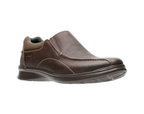 Clarks Cotrell Step Brown Oily - Wide Width