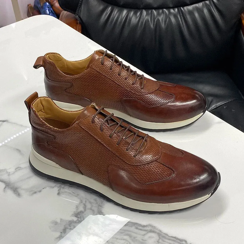 Classic Genuine Cow Leather Breathable Shoes