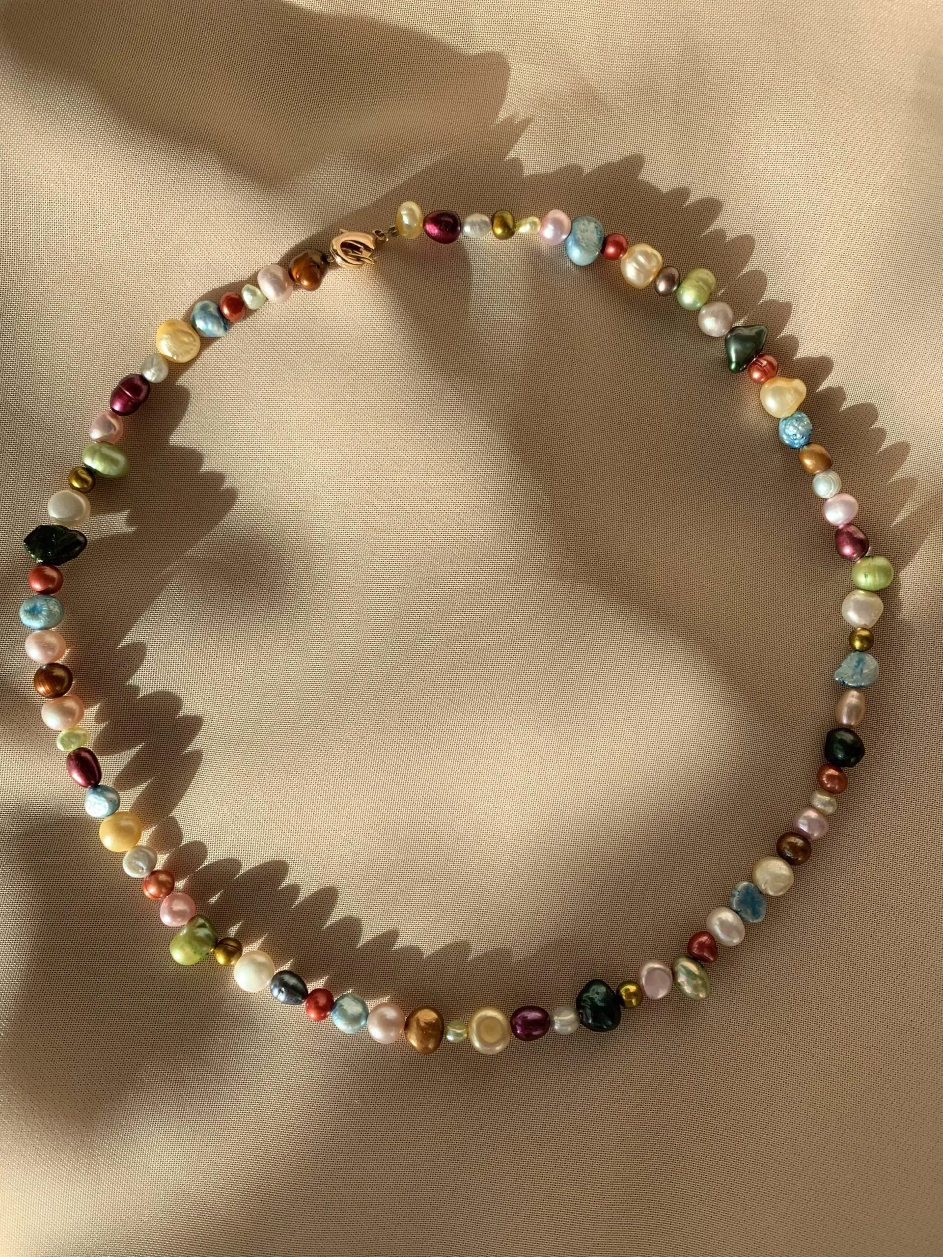 Confetti Pearl Necklace