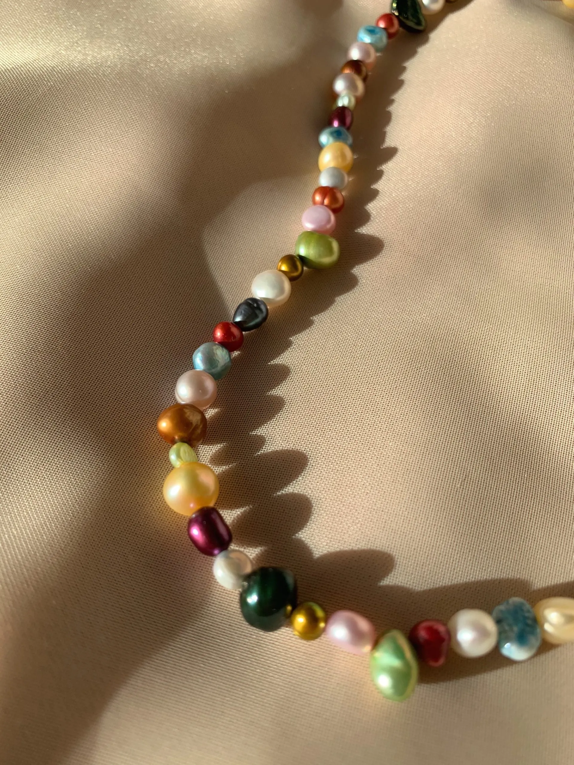 Confetti Pearl Necklace