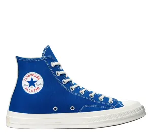 Converse Black Heart Blue High Top