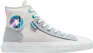 Converse Chuck Taylor All Star High Marbled Patch Sneakers, White