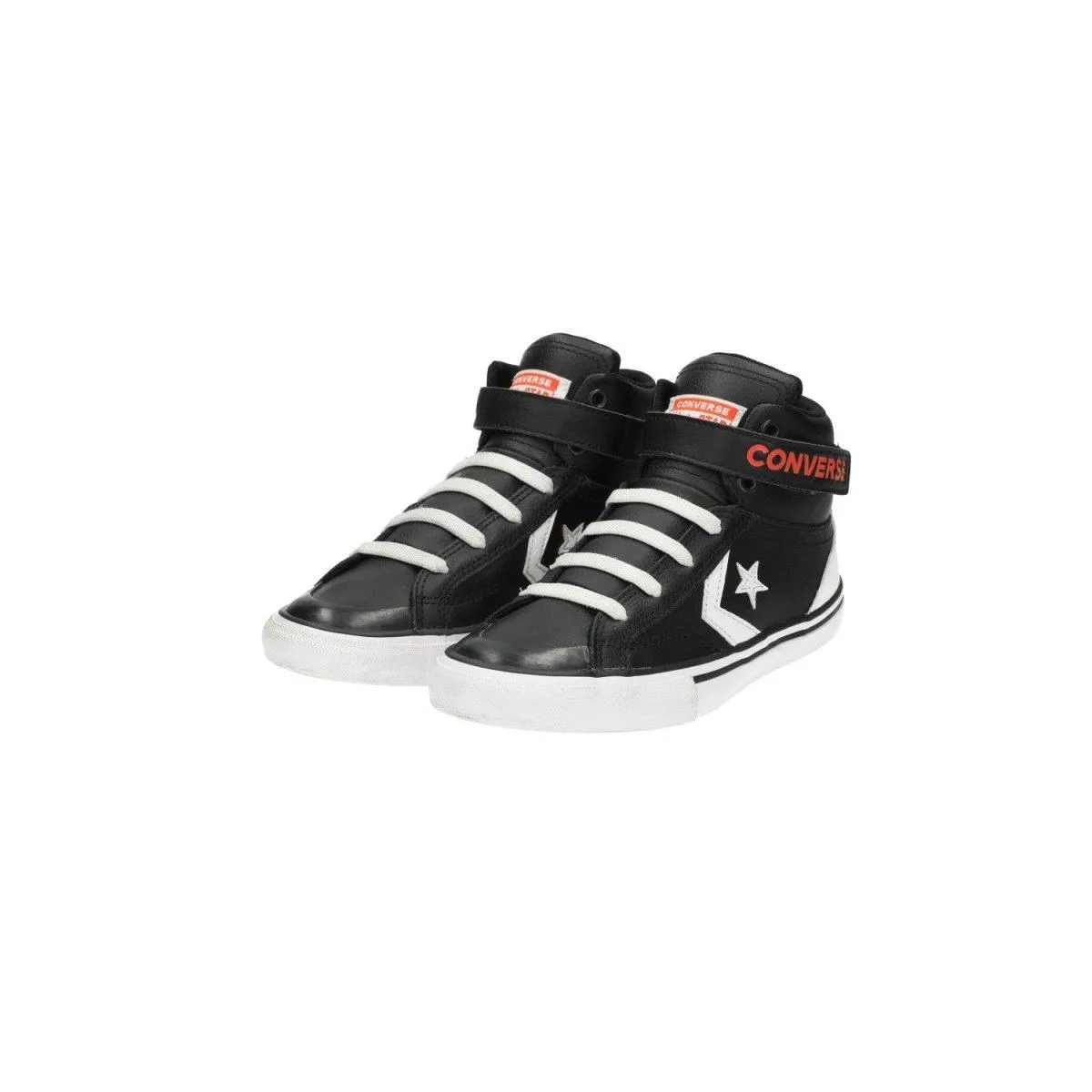 Converse Pro Blaze Sneakers Leather Black Colour For Kids