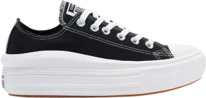 Converse Wmns Chuck Taylor All Star Move Low Black Sneakers, black