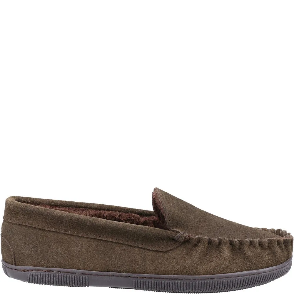 Cotswold Tresham Moccasin Slipper