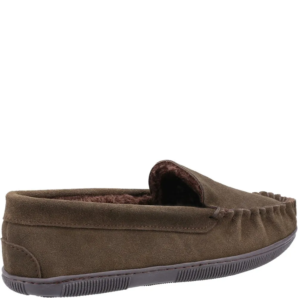 Cotswold Tresham Moccasin Slipper