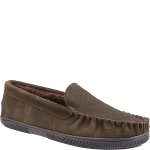 Cotswold Tresham Moccasin Slipper