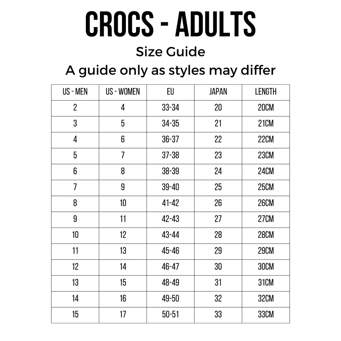 Crocs - Classic Marbled Clog Black white Adults