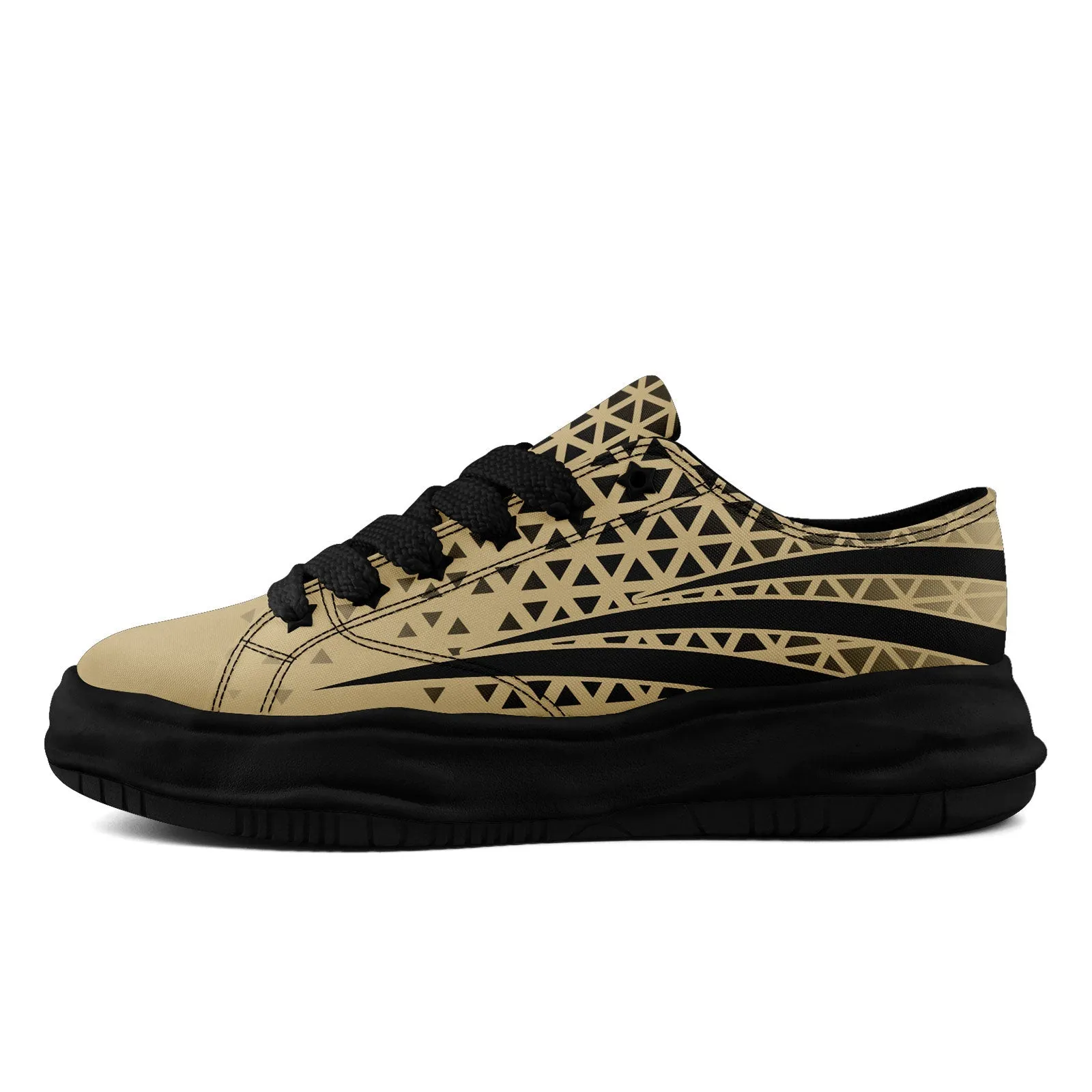 Custom Beige Black Louisiana Shoes Personalized Sneaker FN038-D023003-19 Custom Online