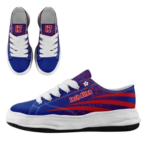 Custom Blue Red New York Shoes Personalized Sneaker FN038-D023003-4