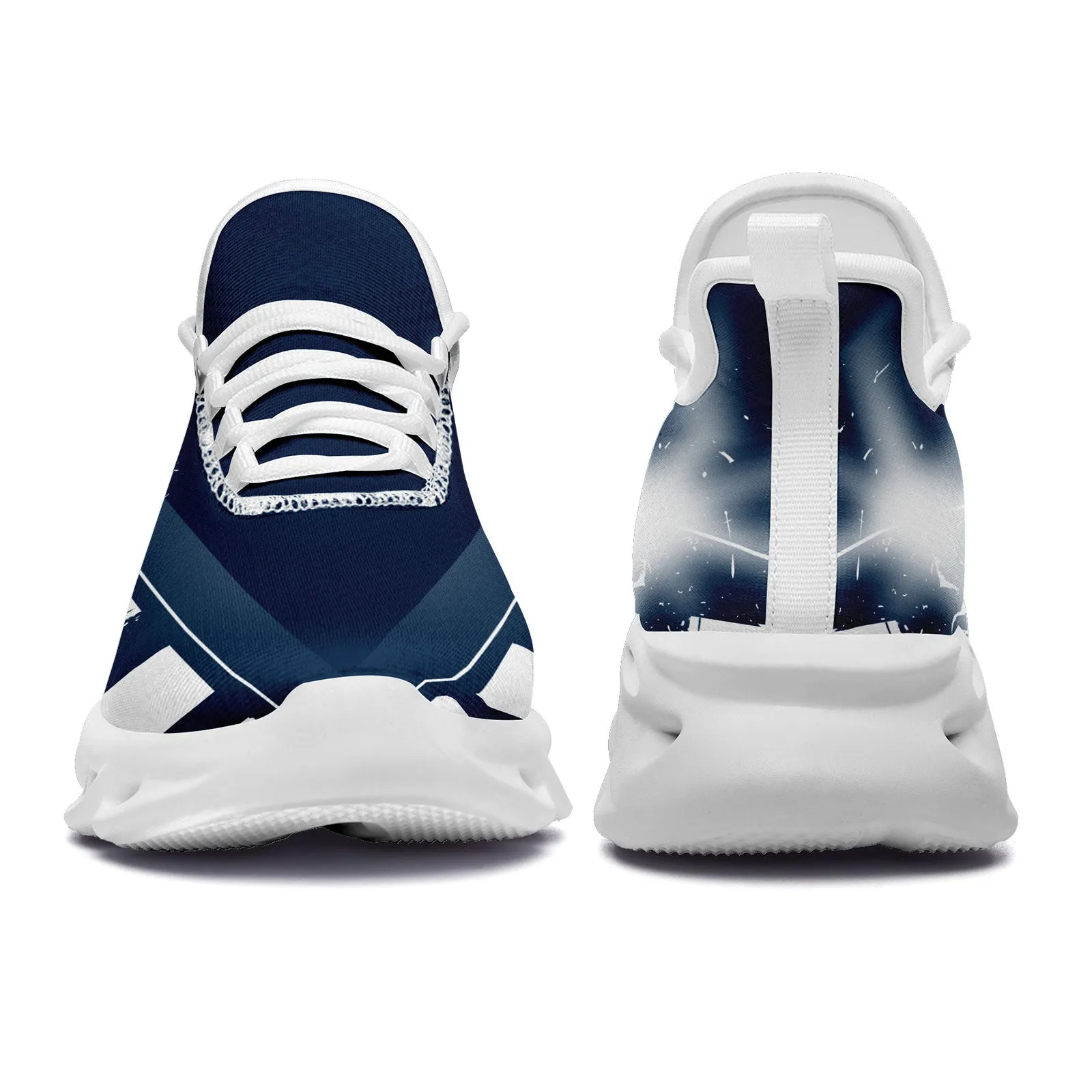 Custom Blue White Dallas Maxsoul Shoes Personalized Sneaker FN003-D020260-9