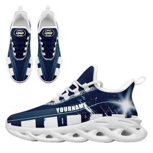 Custom Blue White Dallas Maxsoul Shoes Personalized Sneaker FN003-D020260-9