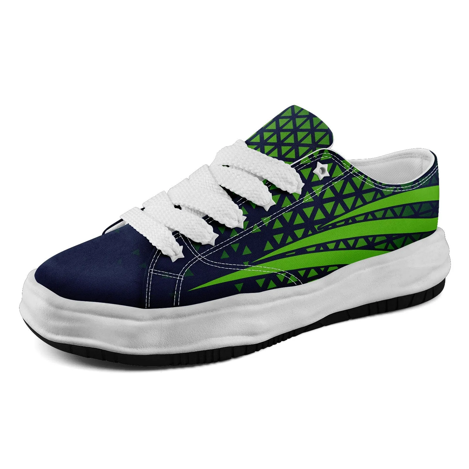 Custom Blue White Washington Shoes Personalized Sneaker FN038-D023003-27 Custom Online