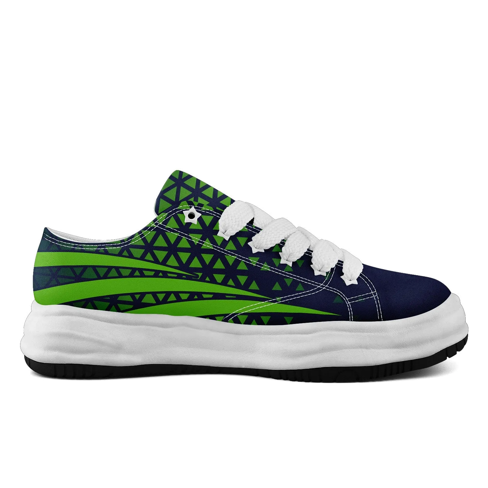 Custom Blue White Washington Shoes Personalized Sneaker FN038-D023003-27 Custom Online