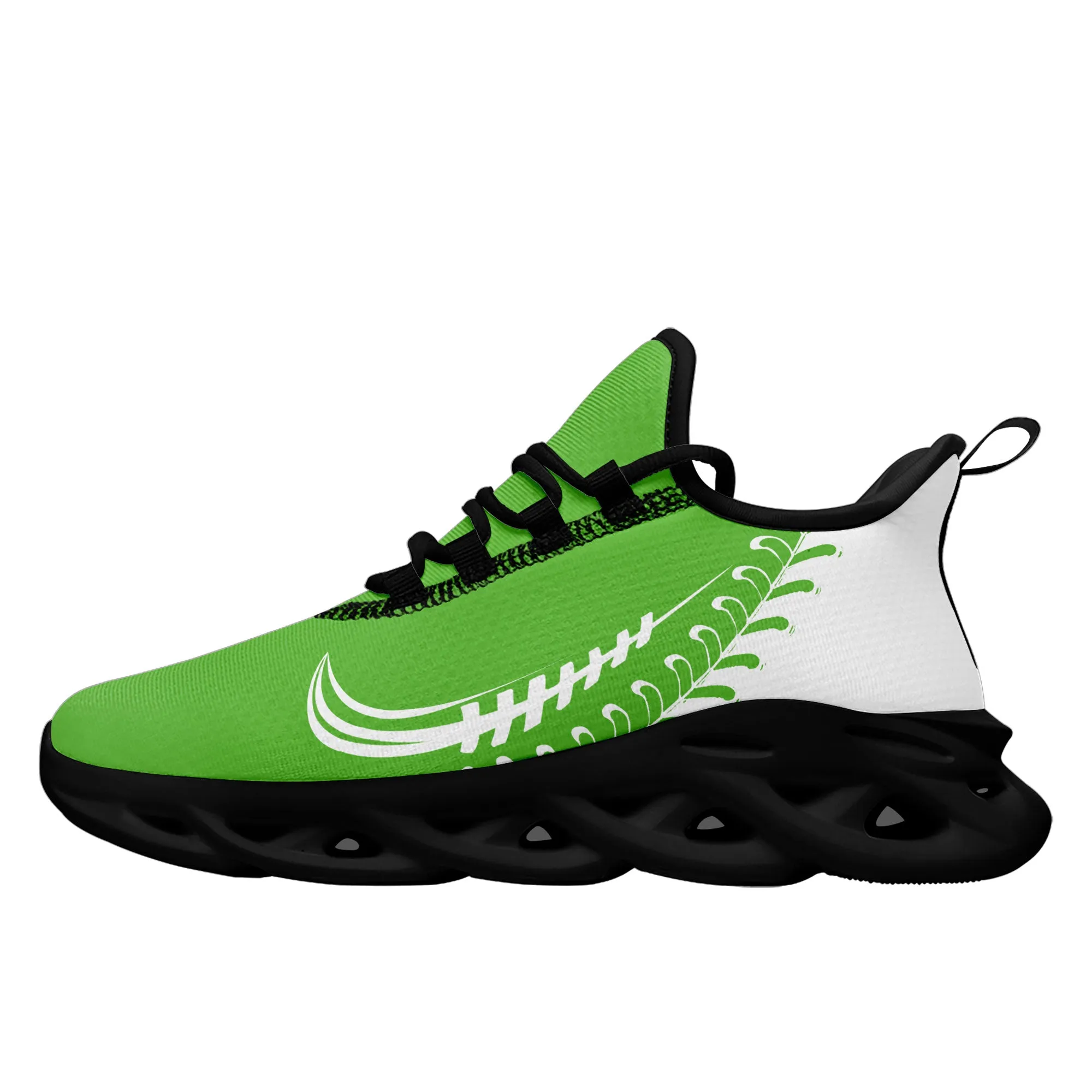 Custom Green Jersey MaxSoul Shoes and Hat Combo Offer Personalized ZH-bd0b00e0-be