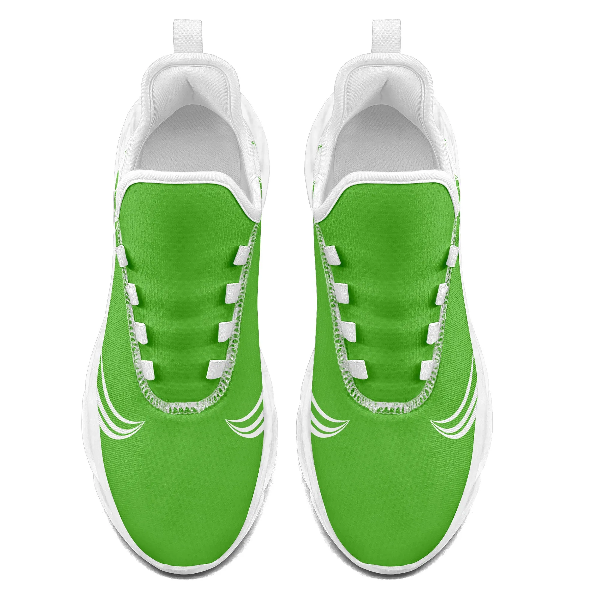 Custom Green Jersey MaxSoul Shoes and Hat Combo Offer Personalized ZH-bd0b00e0-be