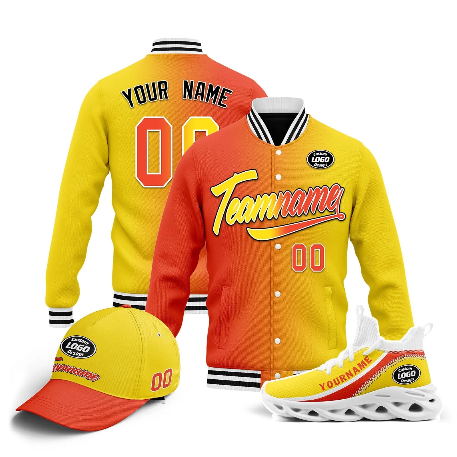 Custom Jacket MaxSoul Shoes and Hat Combo Offer Personalized Combo ZH-D028015-4