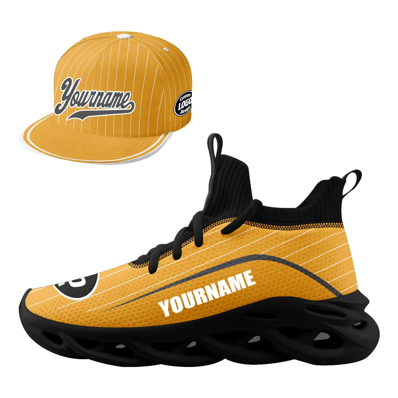 Custom MaxSoul Shoes and Hat Combo Offer Personalized Combo ZH-D020238-17