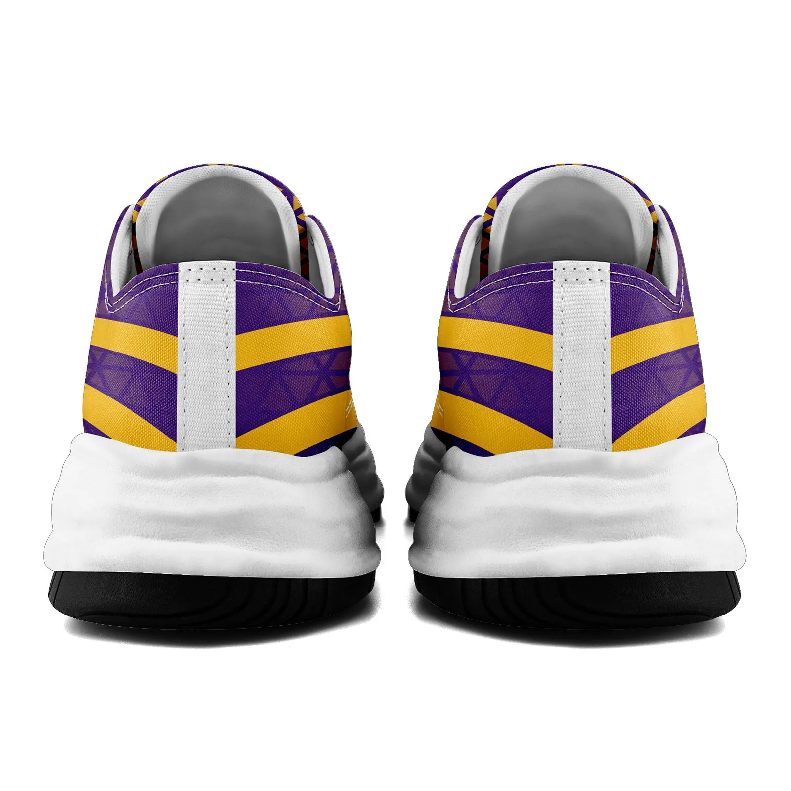 Custom Purple White Minnesota Shoes Personalized Sneaker FN038-D023003-17